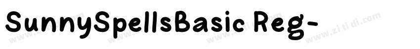 SunnySpellsBasic Reg字体转换